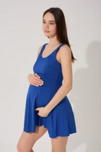 myfirstsea Maternity Women OF shorts One Piece Swimsuit Lycra - Image 6