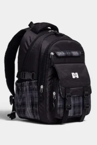 By Hakan My Polo 2086 Set of 3 Kids Primary School Secondary School Bag Backpack with Pen Holder Lunch Bag BLACK - Image 3