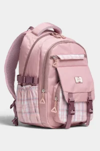 By Hakan My Polo 2086 Set of 3 Children Primary School Secondary School Bag Backpack with Pen Holder Lunchbox PINK - Image 3