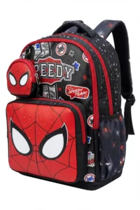 Çantaland Set of 4, Boy's Patterned Primary School School Bag + Lunch Box + Pencil Holder + Eraser Holder - Image 6