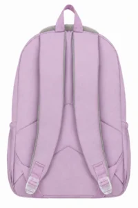 Çantaland Luxury and Multi-Pocketed Waterproof Crinkle School Bag, Crinkle Backpack with Monkey Keychain Gift - Image 3