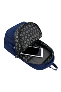Çantaland 5 Compartment Luxury Crinkle Fabric High School and Middle School Backpack + Monkey Keychain Gift - Image 5