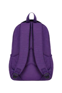 Çantaland Luxury and Multi-Pocketed Waterproof Crinkle School Bag, Crinkle Backpack with Monkey Keychain Gift - Image 3