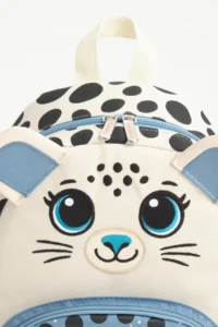 Roxbros Snow Leopard Kindergarten Bag - Size: 33x27cm - Image 2