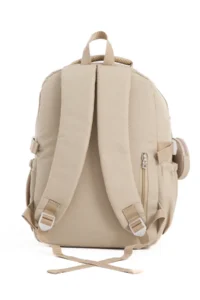 Roxbros Functional Beige Backpack - Compatible with Primary, Secondary and High School 42x35cm - Image 3