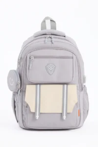 Roxbros Functional Gray Backpack - Compatible with Primary, Secondary and High School 42x35cm - Image 2