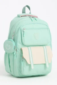 Roxbros Functional Green Backpack - Compatible with Primary, Secondary and High School 42x35cm