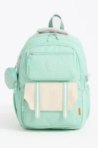 Roxbros Functional Green Backpack - Compatible with Primary, Secondary and High School 42x35cm - Image 2