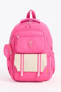 Roxbros Functional Fuchsia Backpack - Compatible with Primary, Secondary and High School 42x35cm - Image 2