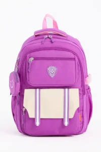 Roxbros Functional Purple Backpack - Compatible with Primary, Secondary and High School 42x35cm - Image 2