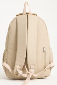 Roxbros School Backpack  Beige with Laptop Compartment Primary - Middle & High School - 42x35cm - Image 4