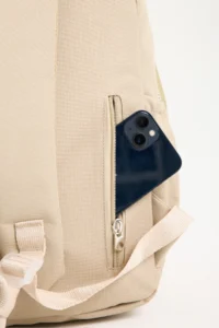 Roxbros School Backpack  Beige with Laptop Compartment Primary - Middle & High School - 42x35cm - Image 5