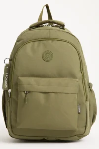 Roxbros School Backpack Khaki with Laptop Compartment Primary - Middle & High School - 42x35cm