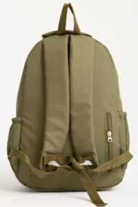 Roxbros School Backpack Khaki with Laptop Compartment Primary - Middle & High School - 42x35cm - Image 4