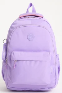 Roxbros School Backpack Lilac with Laptop Compartment Primary - Middle & High School - 42x35cm