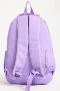 Roxbros School Backpack Lilac with Laptop Compartment Primary - Middle & High School - 42x35cm - Image 4