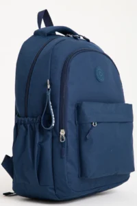 Roxbros School Backpack Navy Blue with Laptop Compartment Primary - Middle & High School - 42x35cm - Image 2