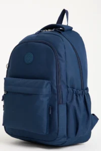 Roxbros School Backpack Navy Blue with Laptop Compartment Primary - Middle & High School - 42x35cm - Image 3