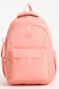 Roxbros School Backpack with Laptop Compartment Powder Pink Primary - Middle & High School - 42x35cm