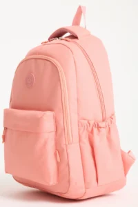 Roxbros School Backpack with Laptop Compartment Powder Pink Primary - Middle & High School - 42x35cm - Image 3