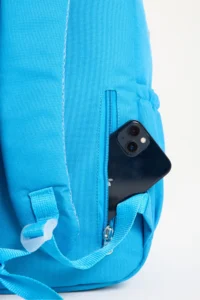 Roxbros School Backpack Turquoise with Laptop Compartment Primary - Middle & High School - 42x35cm - Image 5