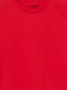LCW Kids Red Crew Neck Boys' T-Shirt - Image 4