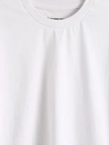 LCW Kids White Crew Neck Boys' T-Shirt - Image 4