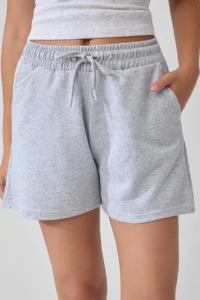 TRENDYOLMİLLA Black-Gray-Brown Beli tied up Shorts & Bermuda - Image 3
