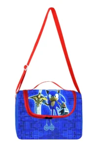 Waddell Korean Style Sonic Themed Primary School Boys Backpack, Thermal Lunch Bag and Pen Holder - Image 7