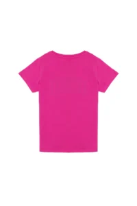 US Polo Assn. Girls' Fuchsia Basic T-Shirt - Image 2