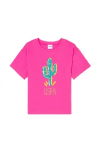 US Polo Assn. Girls' PINK T-Shirt
