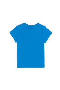 US Polo Assn. Boys' Saks BLUE Basic Crew Neck T-Shirt - Image 2
