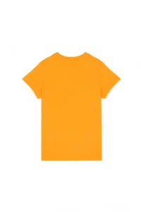 US Polo Assn. Boys' Orange Basic Crew Neck T-Shirt - Image 3