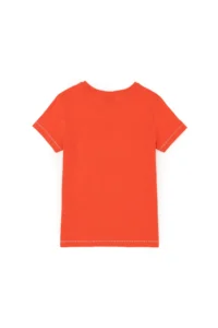 US Polo Assn. Boys' Pomegranate Blossom Crew Neck T-Shirt - Image 2