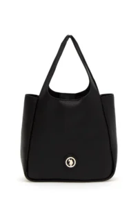 US Polo Assn. Women Black Shoulder Bag