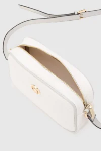 US Polo Assn. Women WHITE Crossbody Bag - Image 4