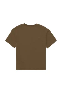 US Polo Assn. Boys' Khaki Oversized Crew Neck T-Shirt - Image 2