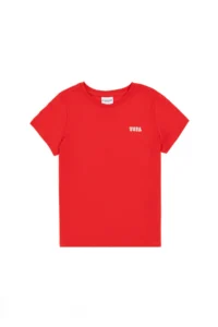 US Polo Assn. Boys' Red Crew Neck T-Shirt - Image 3