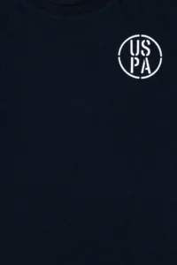 US Polo Assn. Boys' NAVY BLUE Oversized Crew Neck T-Shirt - Image 3