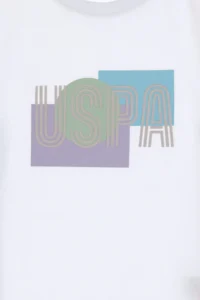 US Polo Assn. Boys' WHITE Crew Neck T-Shirt - Image 4