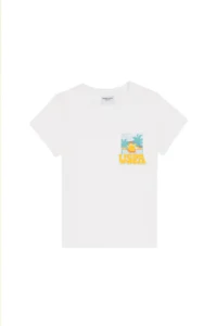 US Polo Assn. Boys' WHITE T-Shirt - Image 2