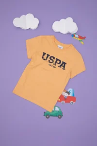 US Polo Assn. Boys' Melon Basic Crew Neck T-Shirt