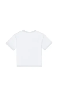 US Polo Assn. Boys' WHITE comfort Basic Crew Neck T-Shirt - Image 6