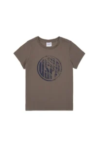 US Polo Assn. Boys' Mink Basic Crew Neck T-Shirt - Image 2