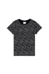 US Polo Assn. Boys' Black Crew Neck T-Shirt