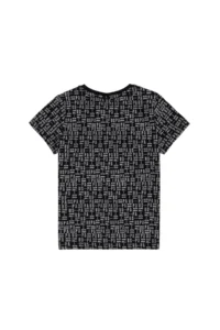 US Polo Assn. Boys' Black Crew Neck T-Shirt - Image 2