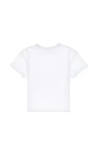US Polo Assn. Boys' WHITE Oversized Crew Neck T-Shirt - Image 3