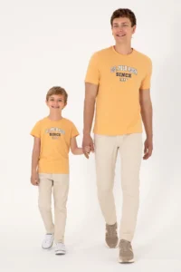 US Polo Assn. Boys' Melon Crew Neck T-Shirt - Image 2