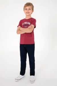 US Polo Assn. Boys' Cherry Crew Neck T-Shirt - Image 3
