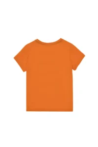 US Polo Assn. Boys' Orange Crew Neck T-Shirt - Image 2